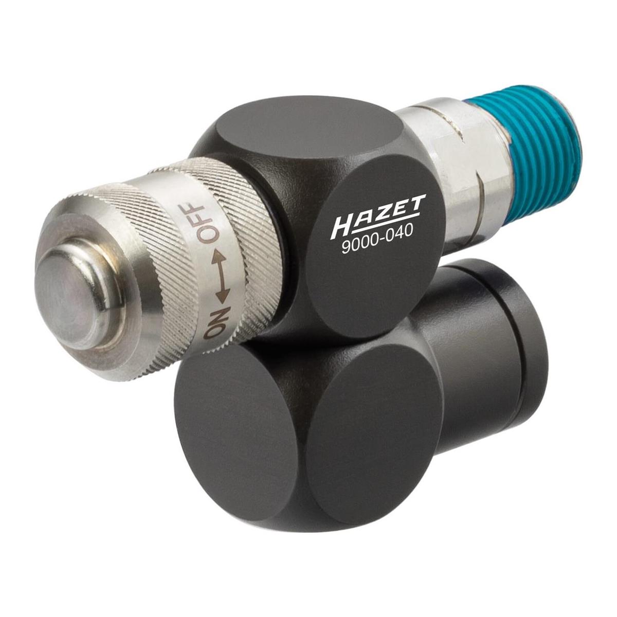 HAZET Drehgelenk - mit stufenlosem Luftdurchfluss-Minderer 9000-040
