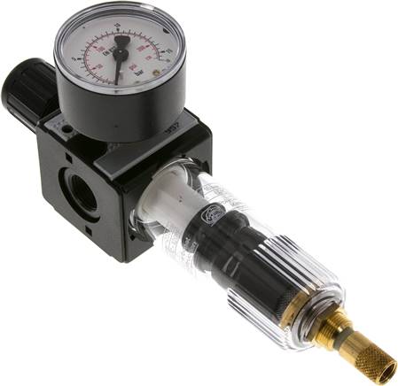 MULTIFIX Filterregler, G 3/8", 0,5 - 10bar, Baureihe 1, Kondensatablass automatisch