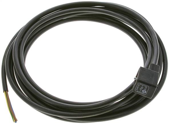 LED-Stecker mit 5 mtr Kabel, Größe 1 (Industrienorm B)