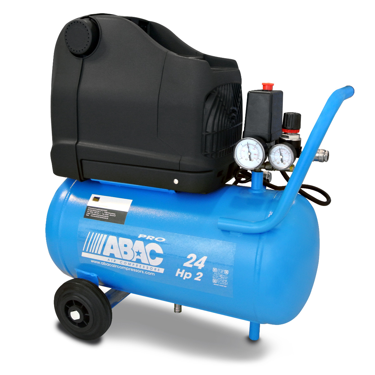 ABAC Kompressor POLE POSITION OSS20P – Der ölfreie Einsteiger!