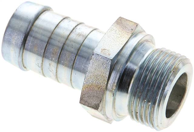 Schlauchnippel G 3/4" AG (Dichtkante), 21 - 22mm