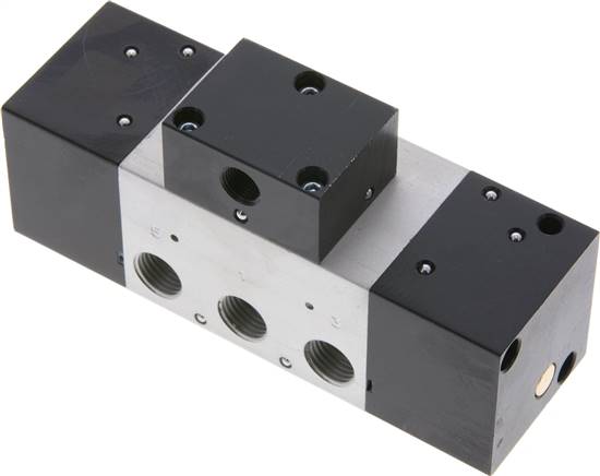 5/2-Wege Impulsuntersetzer, G 1/4" (Pilot G 1/8")