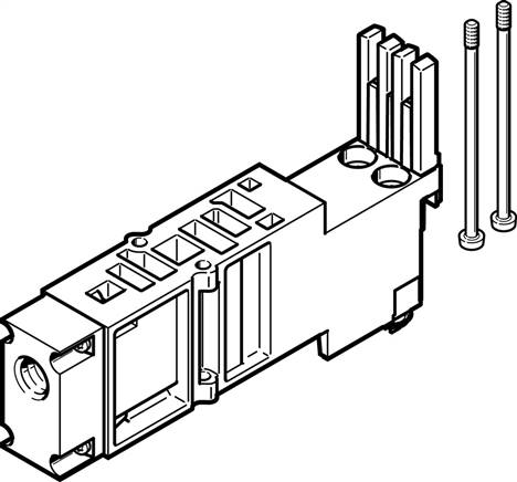FESTO VMPA2-VSP-0 (8029486) Vertikal-Versorgungsplatte