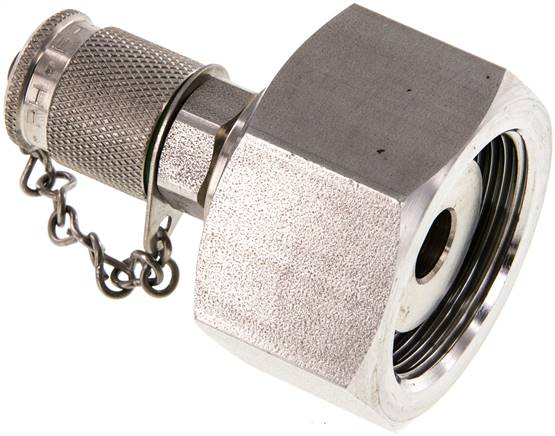 Messanschluss M16x2, 25 S-Dichtkegel, 1.4571