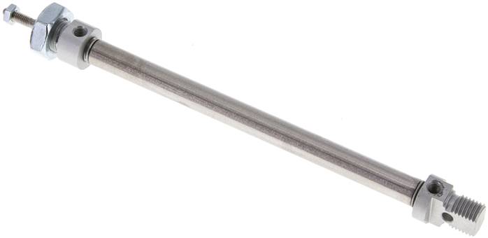 ISO 6432-Zylinder, doppeltwirkend, Kolben 8mm,Hub 100mm