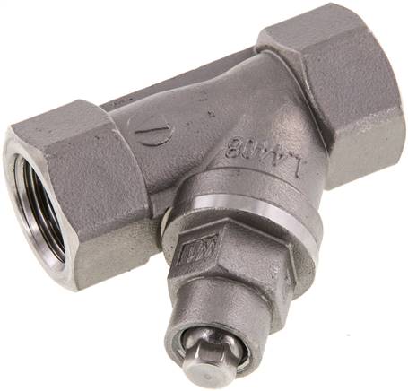 Edelstahl-Schmutzfänger G 1/2", PN 40, Maschenweite 0.8 mm