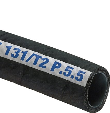 EPDM/PE-Chemieschlauch 32 (1-1/4")x44mm,EN12115,Stahlsp