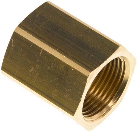 Muffe G 3/4"-G 3/4", Messing