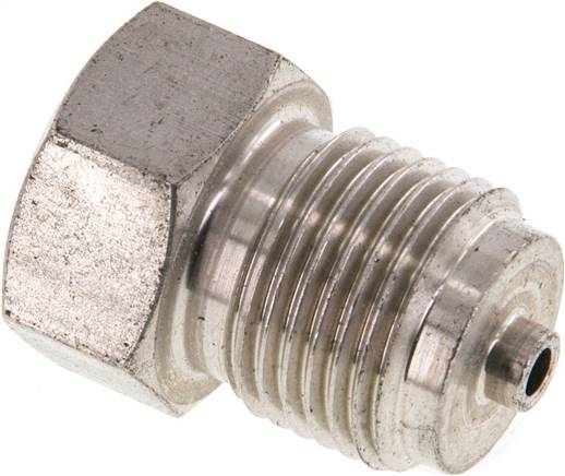 Manom.-Reduzierung G 1/2"(AG)-G 1/8"(IG). 1.4571, 32mm