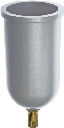 STANDARD Metallbehälter ohne Sichtrohr f. Filter, Standard 1, Kondensatablass automatisch (drucklos geschlossen)