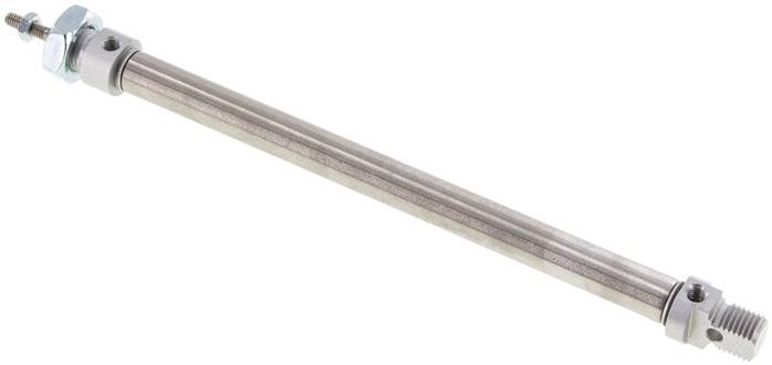 ISO 6432-Zylinder, doppeltwirkend, Kolben 10mm,Hub 125mm