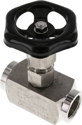Nadel-Absperrventil, 1.4571, G 1", 0 bis 200bar