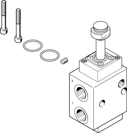 FESTO VOFC-LT-M32C-MC-FG13-F19 (4527268) Ventil