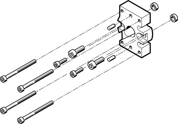 FESTO HAPG-SD2-24 (537177) Adapterbausatz