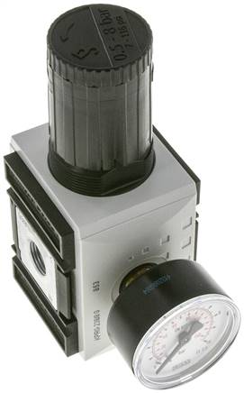 FUTURA Präzisionsdruckregler, G 3/8", 0,5 - 8bar, BG 2