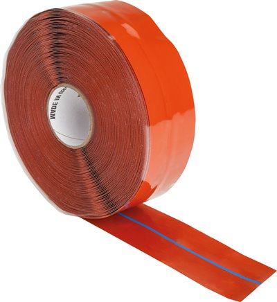 ca. 11 mtr. Tapeband zum Verschließen und Fixieren der Enden, max. +246°C, 25 mm