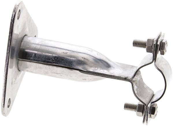 Messgerätehalter DIN 16281, 100mm Ausladung, 1.4571