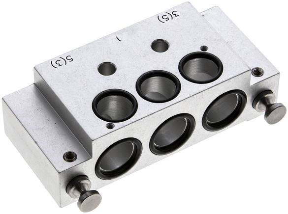 Endplatte mit einem Ventilplatz RF 09 E1