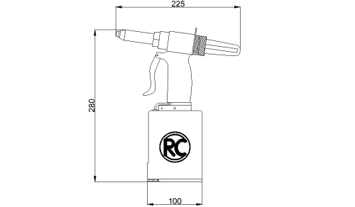 Rodcraft Blindnietsetzgerät 6700