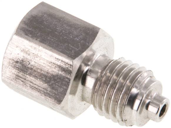 Manom.-Reduzierung M 12x1,5(AG)-G 1/4"(IG). 1.4571, 28mm