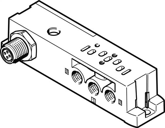 FESTO VABS-S4-2S-G18-R3 (541064) Anschlussplatte