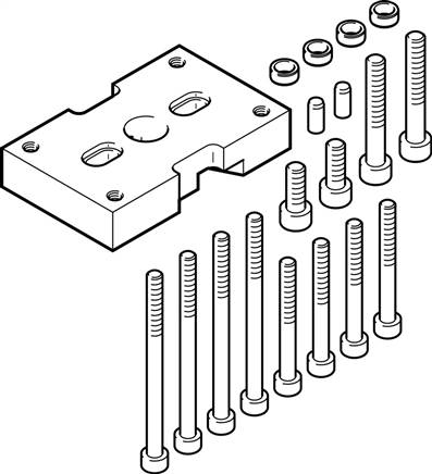 FESTO HAPG-SD2-26 (537184) Adapterbausatz