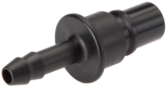 Kupplungsstecker (NW7,2) 13 (1/2") mm Schlauch, POM offen