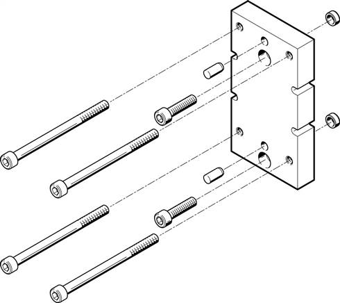 FESTO HAPG-87 (537187) Adapterbausatz