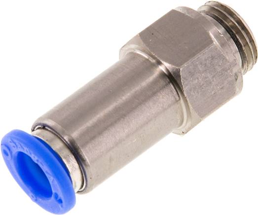 Rückschlagventil G 1/4"-8mm, Durchfluss vom Schlauch zum Gewinde, IQS-Standard
