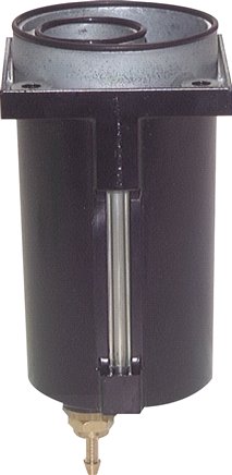 Metallbehälter mit Sichtrohr halbautomatisch, Kombi 1