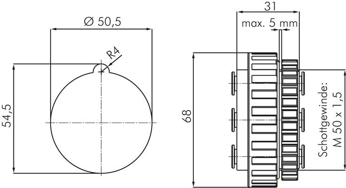 Ersatz O-Ring für Mehrfachkupplungen MFKR 8 OR