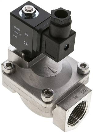 2/2-Wege ES-Magnetventil G 1" 12 V= Eco