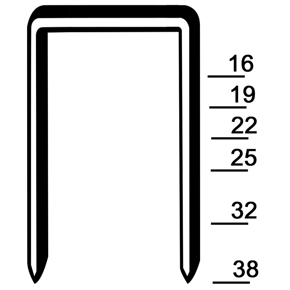 Prebena Heftklammern WS19CNKHA