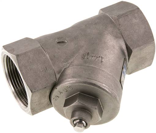 Edelstahl-Schmutzfänger G 1-1/2", PN 40, Maschenweite 0.8 mm