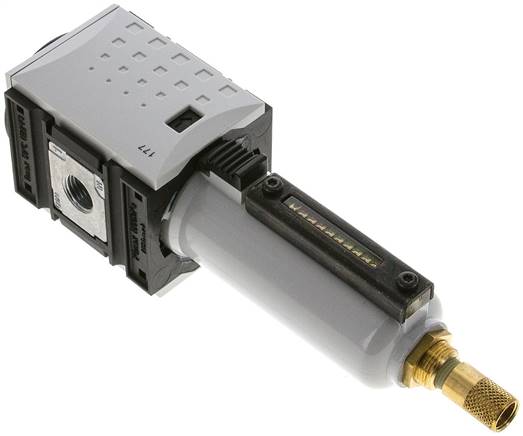 FUTURA Vorfilter (Feinfilter) G 1/4", Futura 1, Kondensatablass automatisch, Metallbehälter