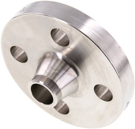Vorschweißflansch DN15-PN40 (DIN/EN), DIN 2635 & EN 1092-1 (Typ 11), 21,3mm, 1.4