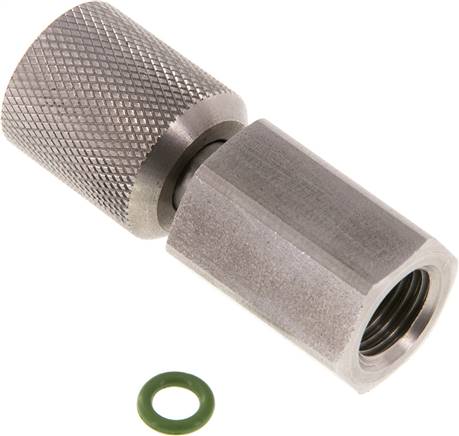 Manometeranschluss M 16x2 (IG) - G 1/4", 1.4305