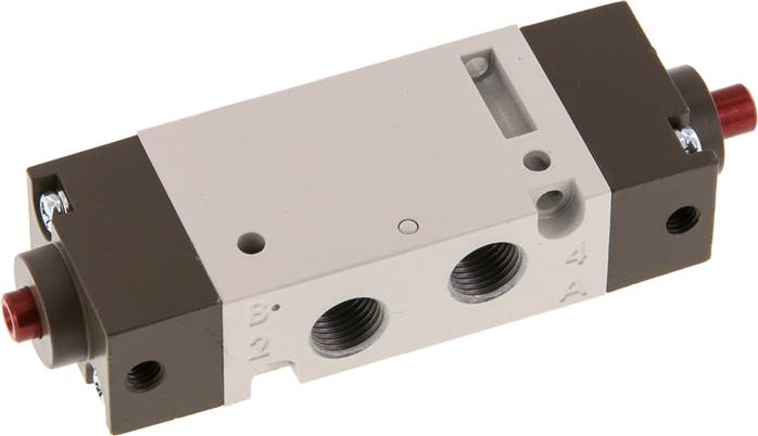 5/2-Wege Pneumatikventil, G 1/8" (Pilot M5), Impulsventil