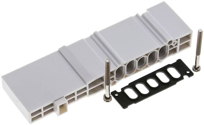 Blindplatte zum Verschließen von Ventilplätzen SVBP 522