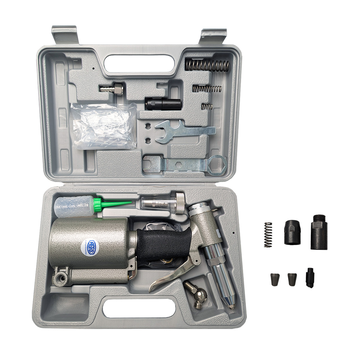 AGRE Blindniet-Setzgerät mit Zubehör und Verschleißteilsatz