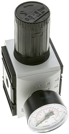 FUTURA Druckregler, G 3/8", 0,5 - 8bar, BG 2, mit durchgehender Druckversorgung