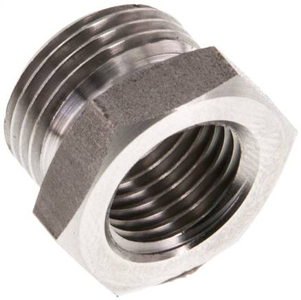 Reduziernippel G 3/8"(AG)-G 1/4"(IG), 1.4571
