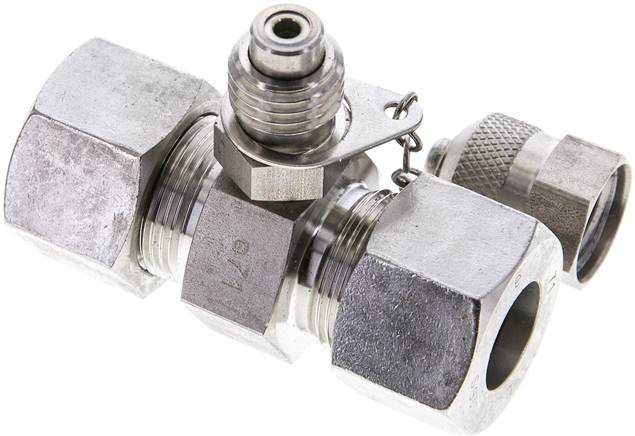 Messanschluss M16x2, 16 S (M24x1,5)-HD-Verschraubung, 1.4571