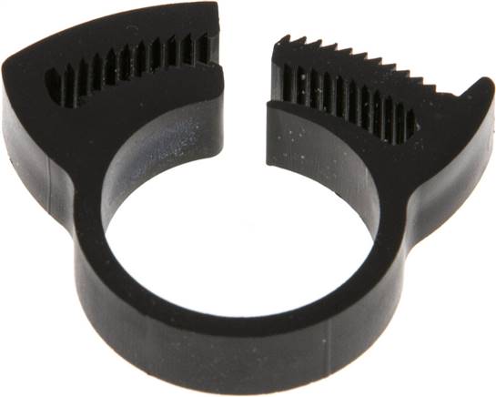 Schnapp-Schlauchschelle, Nylon, 17 - 19mm