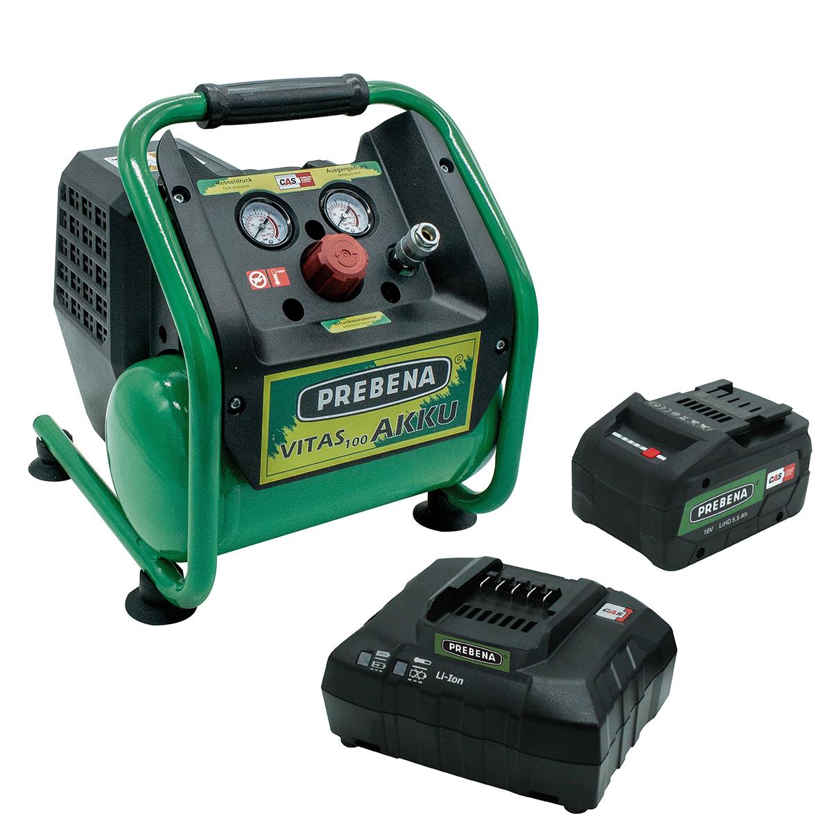 AKTION - Prebena Kompressor Vitas 100-Akku-Set