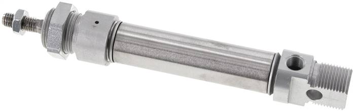 ISO 6432-Zylinder, einfachwirkend, Kolben 20mm, Hub 50mm