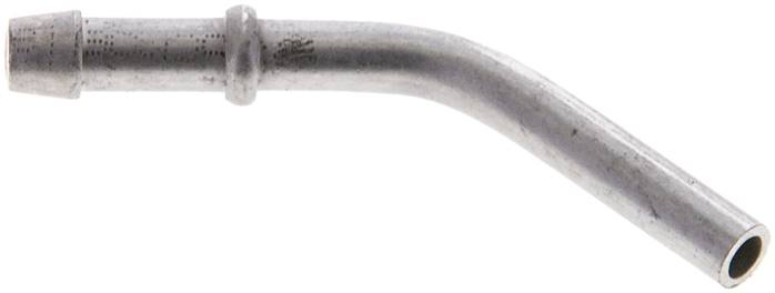 45°-Schlauchnippel Rohr 6, Schl. 5 - 6mm, 1.4301