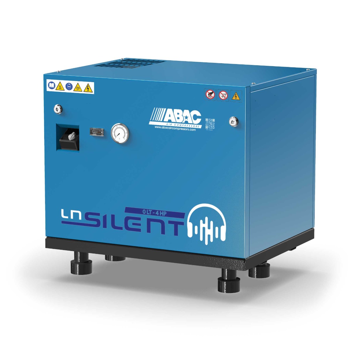 ABAC geräuscharmer Kompressor LN1 B5900 T5,5 5,5HP