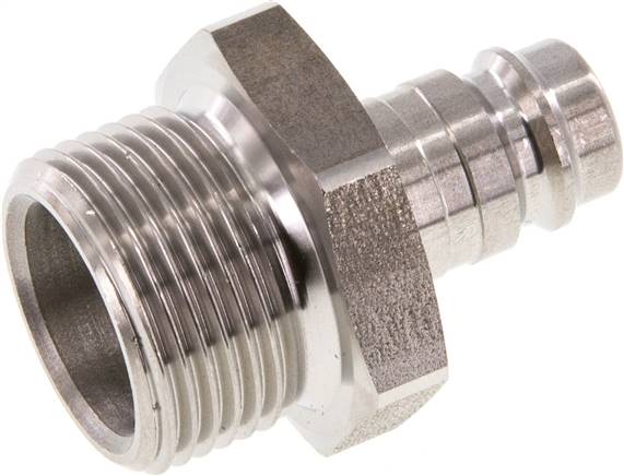 Kupplungsstecker (NW10) G 3/4"(AG), Edelstahl