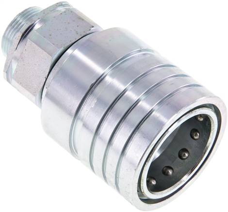 Steckkupplung ISO7241-1A, Muffe Baugr.6, 18 L (M26x1,5)